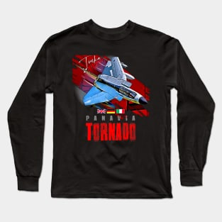 Panavia Tornado European Fighterjet Military Aircraft Long Sleeve T-Shirt